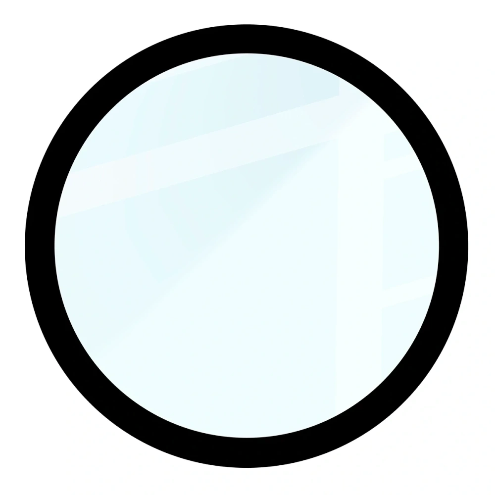 Szkło hybrydowe Bizon Glass Watch Edge Hybrid dla OnePlus Watch Lite 45 mm czarne