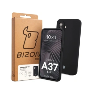 Silikonowe etui Bizon Soft Case do Samsung Galaxy A37 5G czarne