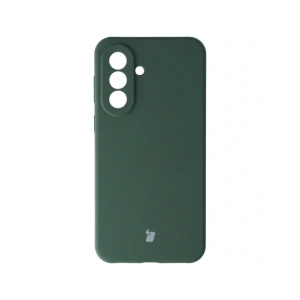 Silikonowe etui Bizon Soft Case do Samsung Galaxy A37 5G ciemnozielone