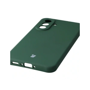 Silikonowe etui Bizon Soft Case do Samsung Galaxy A37 5G ciemnozielone