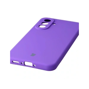Silikonowe etui Bizon Soft Case do Samsung Galaxy A37 5G fioletowe