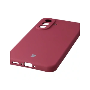 Silikonowe etui Bizon Soft Case do Samsung Galaxy A37 5G ciemnofioletowe