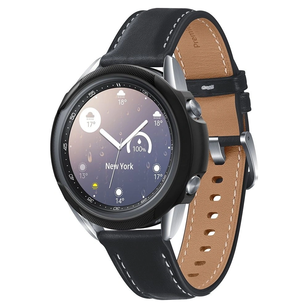 Etui Spigen Liquid Air Samsung Galaxy Watch 3 41mm Matná Černá
