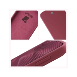 Silikonowe etui Bizon Soft Case do Samsung Galaxy A37 5G ciemnofioletowe