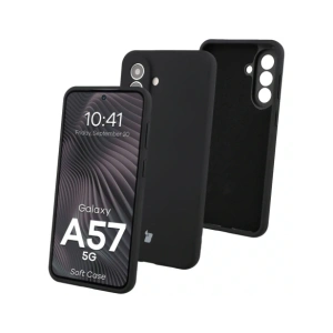 Silikonowe etui Bizon Soft Case do Samsung Galaxy A57 5G czarne