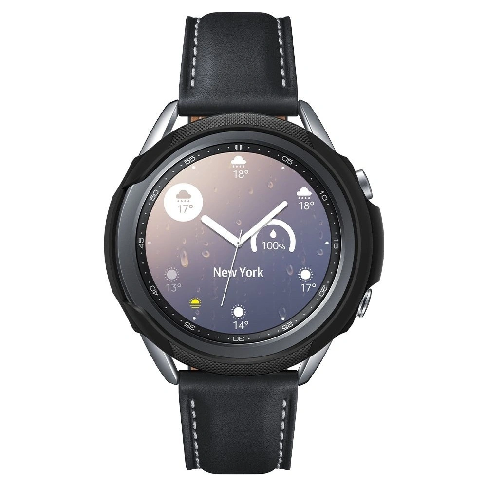 Etui Spigen Liquid Air Samsung Galaxy Watch 3 41mm Matná Černá