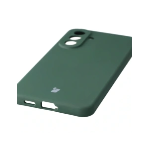 Silikonowe etui Bizon Soft Case do Samsung Galaxy A57 5G ciemnozielone