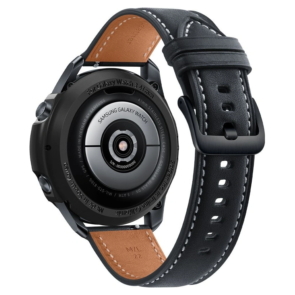 Etui Spigen Liquid Air Samsung Galaxy Watch 3 41mm Matná Černá