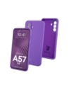 Silikonowe etui Bizon Soft Case do Samsung Galaxy A57 5G fioletowe