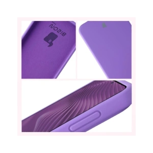 Silikonowe etui Bizon Soft Case do Samsung Galaxy A57 5G fioletowe