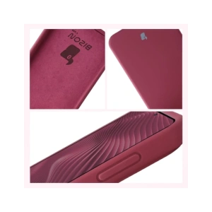 Silikonowe etui Bizon Soft Case do Samsung Galaxy A57 5G ciemnofioletowe