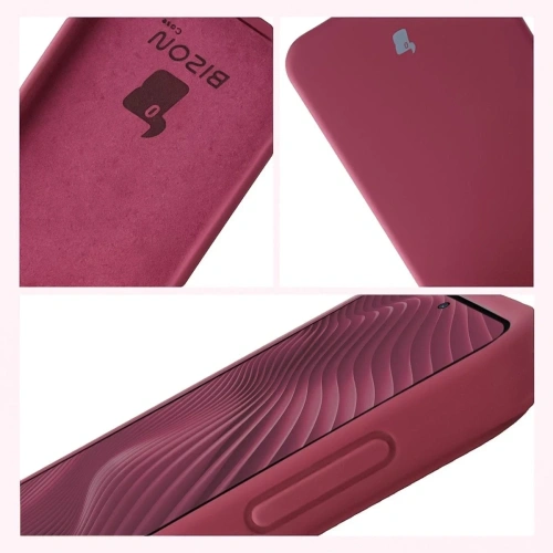 Silikonowe etui Bizon Soft Case do Samsung Galaxy A57 5G ciemnofioletowe