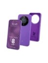 Silikonowe etui Bizon Soft Case do Honor Magic8 Lite fioletowe