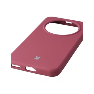 Silikonowe etui Bizon Soft Case do Honor Magic8 Lite ciemnofioletowe