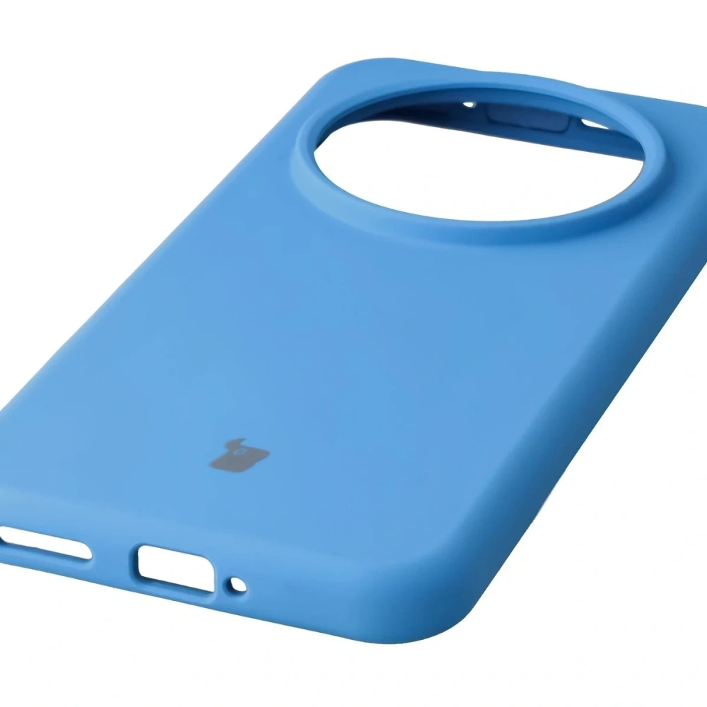 Silikonowe etui Bizon Soft Case do Honor Magic8 Pro niebieskie