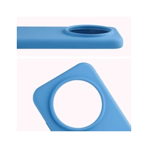 Silikonowe etui Bizon Soft Case do Honor Magic8 Pro niebieskie