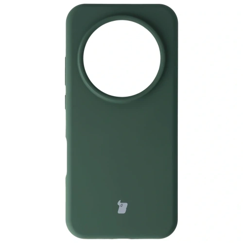 Silikonowe etui Bizon Soft Case do Honor Magic8 Pro ciemnozielone