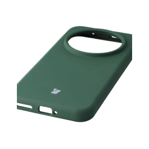 Silikonowe etui Bizon Soft Case do Honor Magic8 Pro ciemnozielone