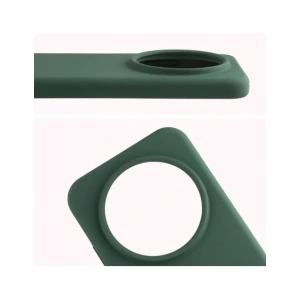 Silikonowe etui Bizon Soft Case do Honor Magic8 Pro ciemnozielone