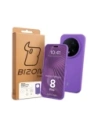 Silikonowe etui Bizon Soft Case do Honor Magic8 Pro fioletowe