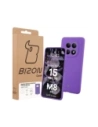 Silikonowe etui Bizon Soft Case do Xiaomi Redmi Note 15 / POCO M8 5G fioletowe