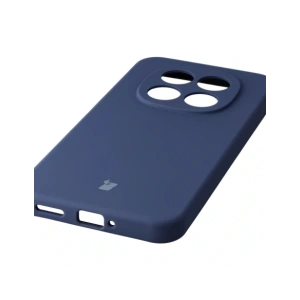Silikonowe etui Bizon Soft Case do Xiaomi Redmi Note 15 Pro 5G ciemnoniebieskie