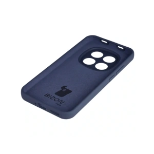 Silikonowe etui Bizon Soft Case do Xiaomi Redmi Note 15 Pro 5G ciemnoniebieskie