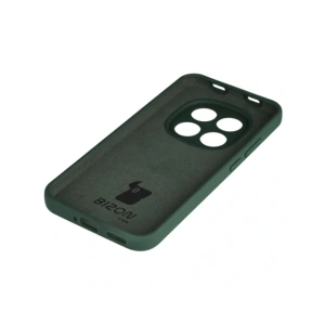 Silikonowe etui Bizon Soft Case do Xiaomi Redmi Note 15 Pro 5G ciemnozielone