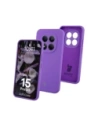 Silikonowe etui Bizon Soft Case do Xiaomi Redmi Note 15 Pro 5G fioletowe