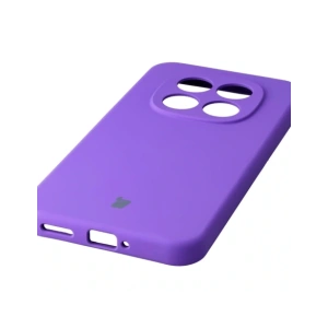 Silikonowe etui Bizon Soft Case do Xiaomi Redmi Note 15 Pro 5G fioletowe