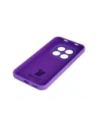 Silikonowe etui Bizon Soft Case do Xiaomi Redmi Note 15 Pro 5G fioletowe