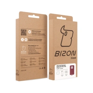 Silikonowe etui Bizon Soft Case do Xiaomi Redmi Note 15 Pro 5G ciemnofioletowe