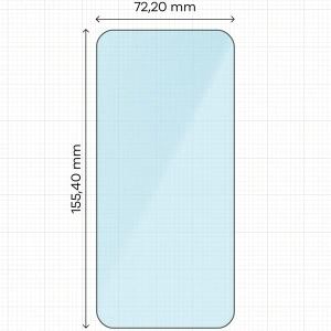 Szkło ochronne 2.5D Bizon Smart Glass do Apple iPhone 15 Plus / 15 Pro Max / 16 Plus