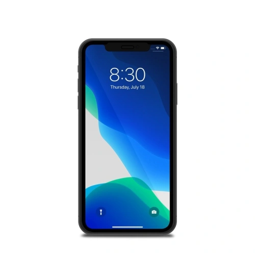 Szkło hybrydowe Moshi AirFoil Pro Apple iPhone 11/XR (czarna ramka)