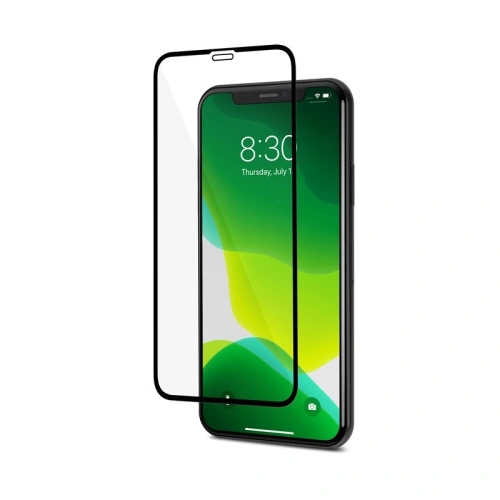 Szkło hybrydowe Moshi AirFoil Pro Apple iPhone 11 Pro/XS/X (czarna ramka)