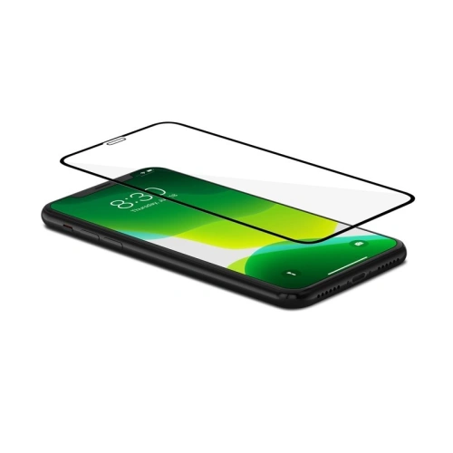 Szkło hybrydowe Moshi AirFoil Pro Apple iPhone 11 Pro/XS/X (czarna ramka)