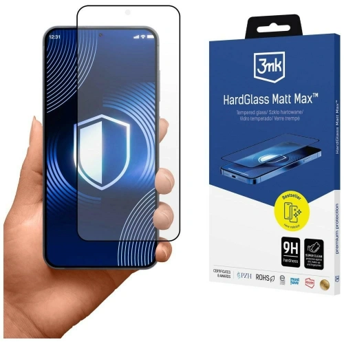 Szkło hartowane 3MK HardGlass Matt Max do Samsung Galaxy S26