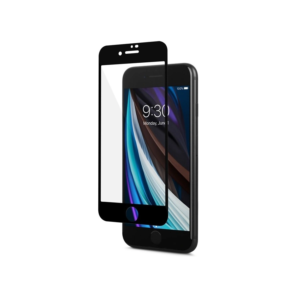 Hurtownia GSM - Hybrydní sklo Moshi AirFoil Pro Apple iPhone SE 2022/SE 2020/8 (černý rámeček) - MOSH093BLK - {ean13} - Hurt