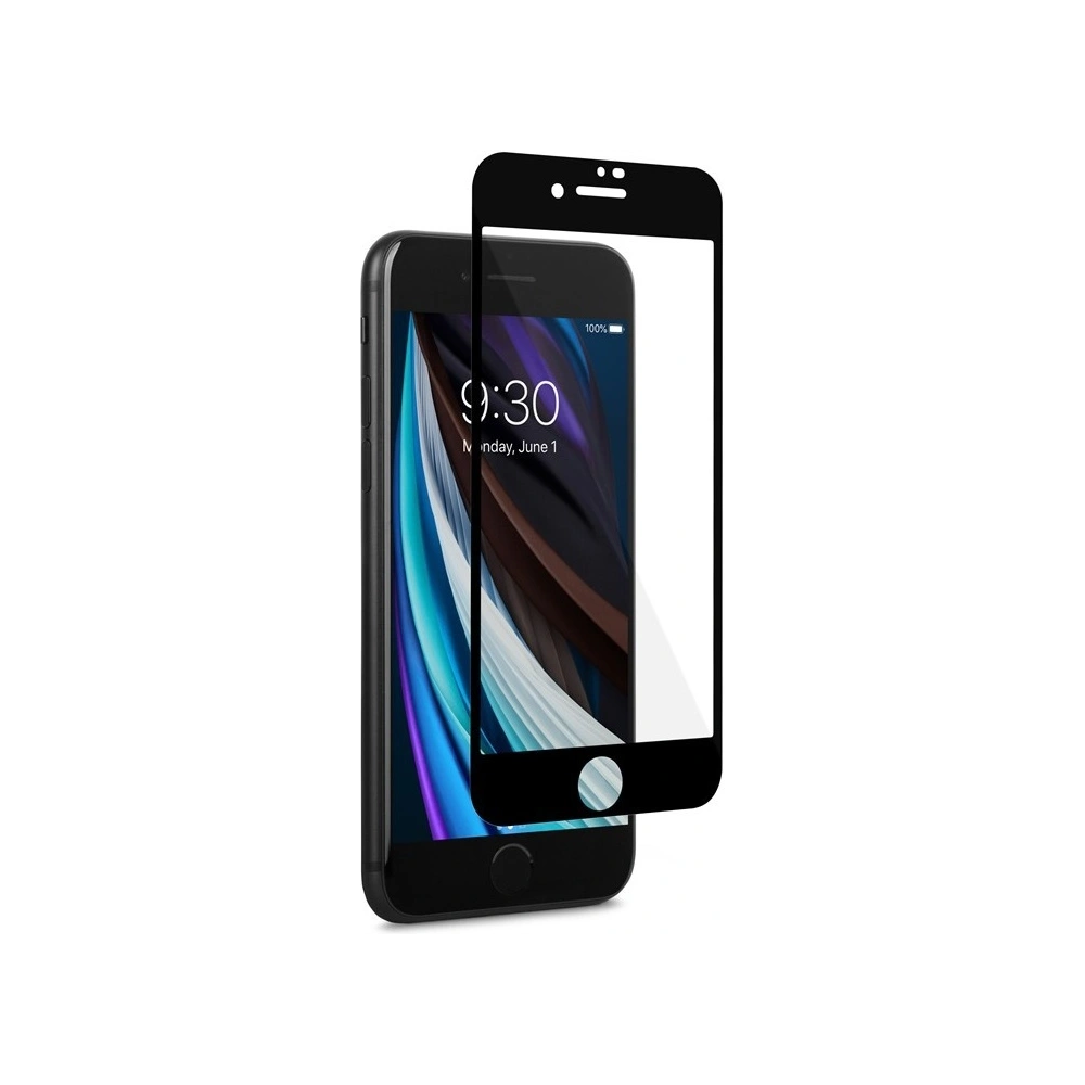 Hurtownia GSM - Hybrydní sklo Moshi AirFoil Pro Apple iPhone SE 2022/SE 2020/8 (černý rámeček) - MOSH093BLK - {ean13} - Hurt