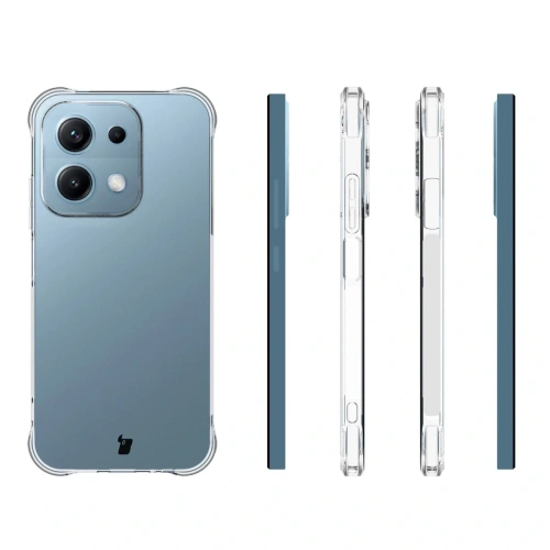 Elastyczne etui + 2x szkło hartowane Bizon Case Clear Pack do Xiaomi Redmi 15C 4G / 5G / POCO C85 4G