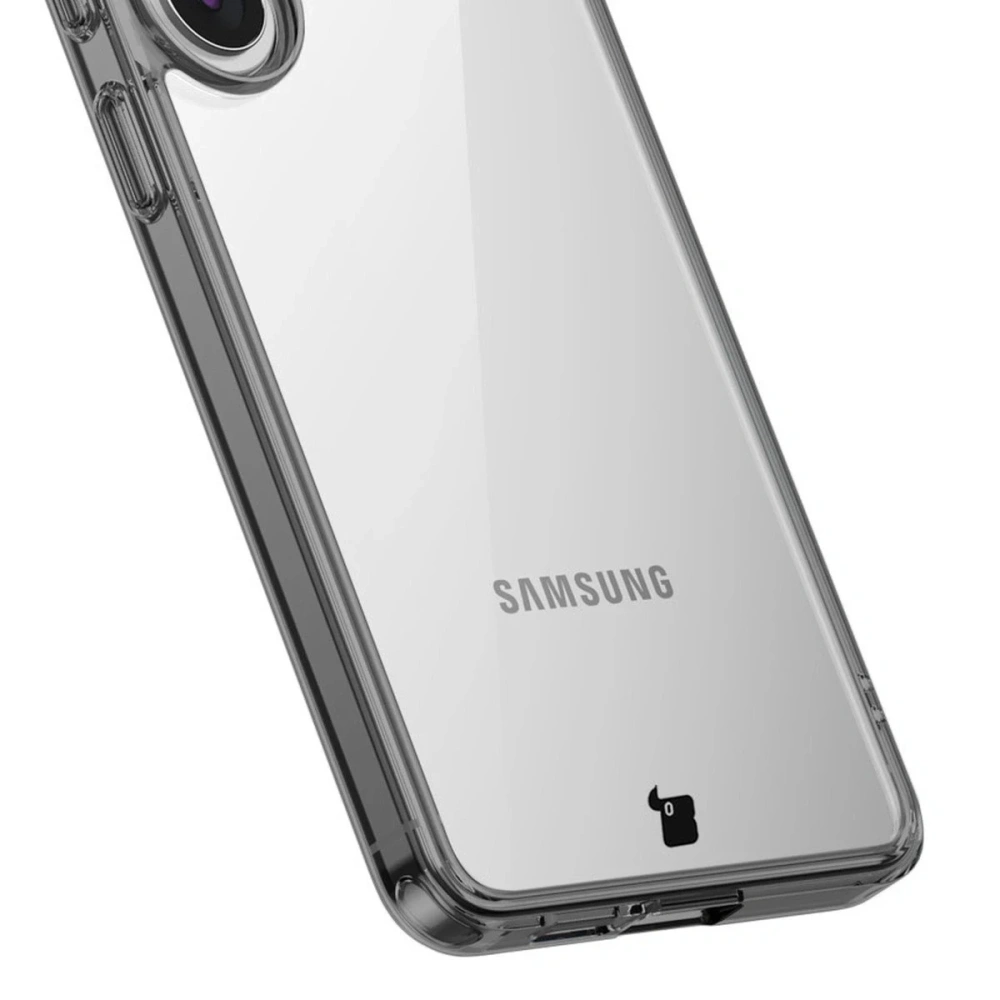 Etui Bizon Case Halo do Samsung Galaxy S26 przydymione-czarne