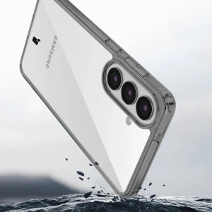 Etui Bizon Case Halo do Samsung Galaxy S26 przydymione-czarne