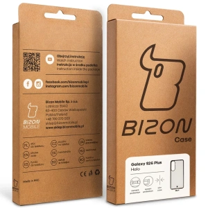 Etui Bizon Case Halo do Samsung Galaxy S26+ Plus przydymione-czarne