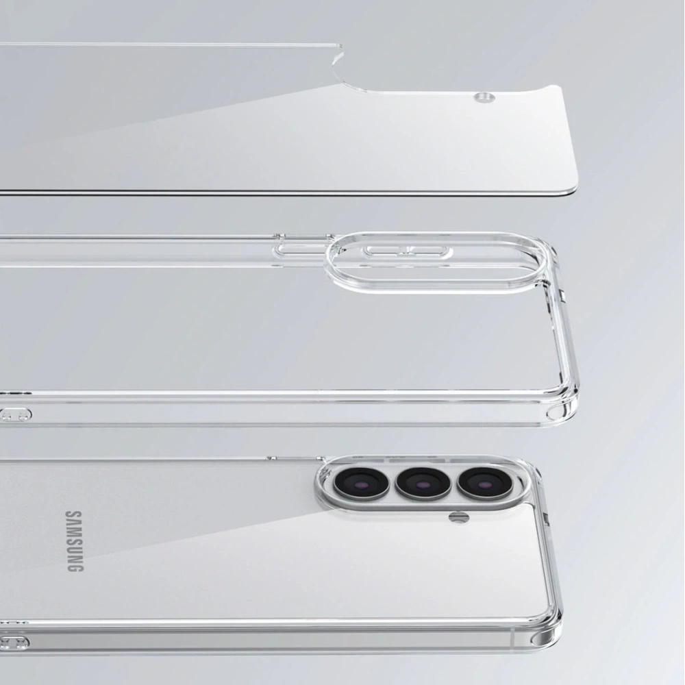 Etui Bizon Case Halo do Samsung Galaxy S26+ Plus przezroczyste