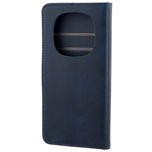 Etui z klapką Bizon Case Pocket do Xiaomi Redmi Note 15 Pro 5G granatowe