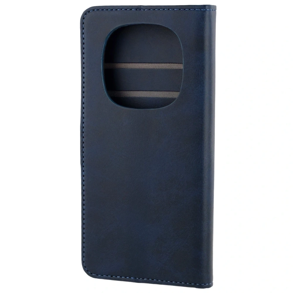 Etui z klapką Bizon Case Pocket do Xiaomi Redmi Note 15 Pro 5G granatowe