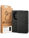 Etui z klapką Bizon Case Pocket do Xiaomi Redmi Note 15 Pro+ Plus 5G / POCO M8 Pro 5G czarne
