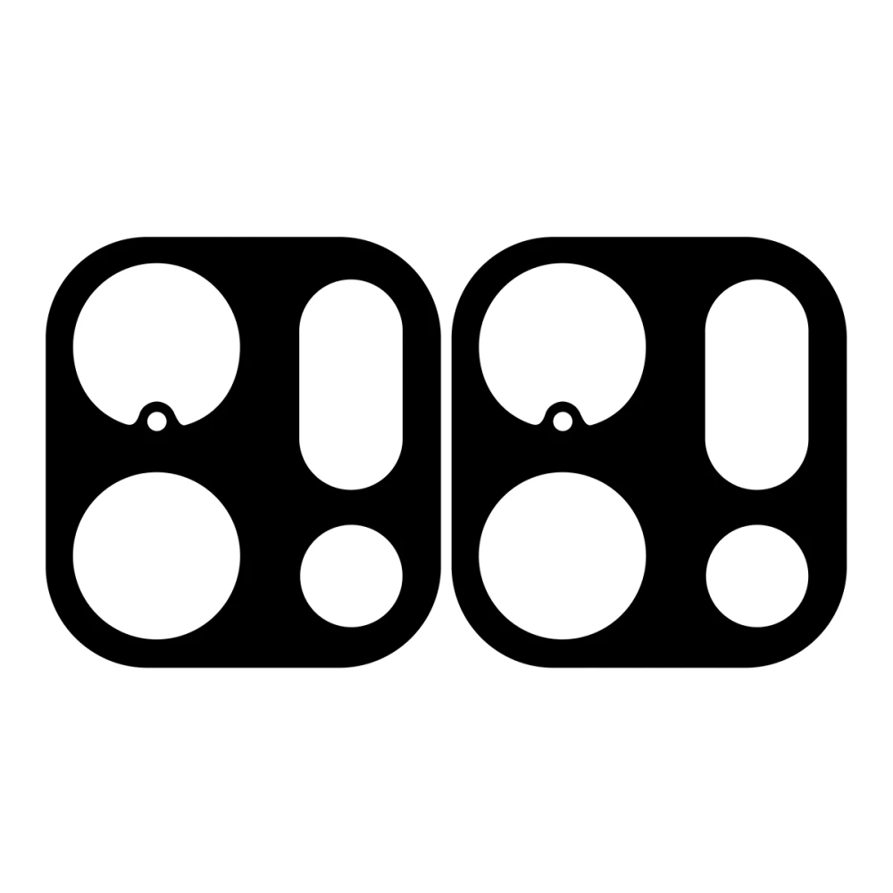 Szkło na aparat Bizon Glass Lens do Oppo Find X9 [2 PACK]