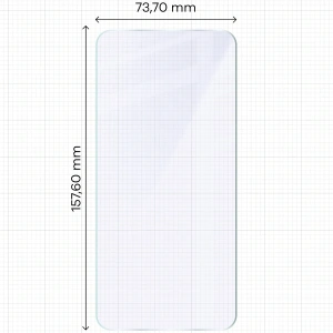 Elastyczne szkło hybrydowe Bizon Glass Mule Duo do Samsung Galaxy M35 5G / A35 5G / A55 5G [2 PACK]