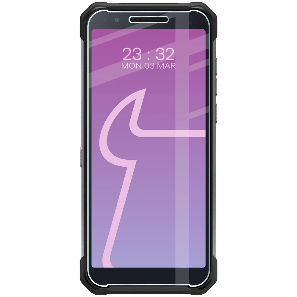 Elastyczne szkło hybrydowe Bizon Glass Mule Duo do HAMMER Construction [2 PACK]